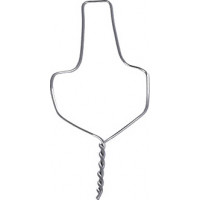 Лигатура металлическая преформированная короткая