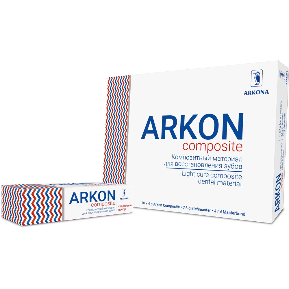 ARKON большой набор 10 шпр.*4гр. (А1/A2/A2/А3/A3/А3,5/ОА2/ОА3/В2/Iincisial) + Подвязка 10см*2мм В ПОДАРОК